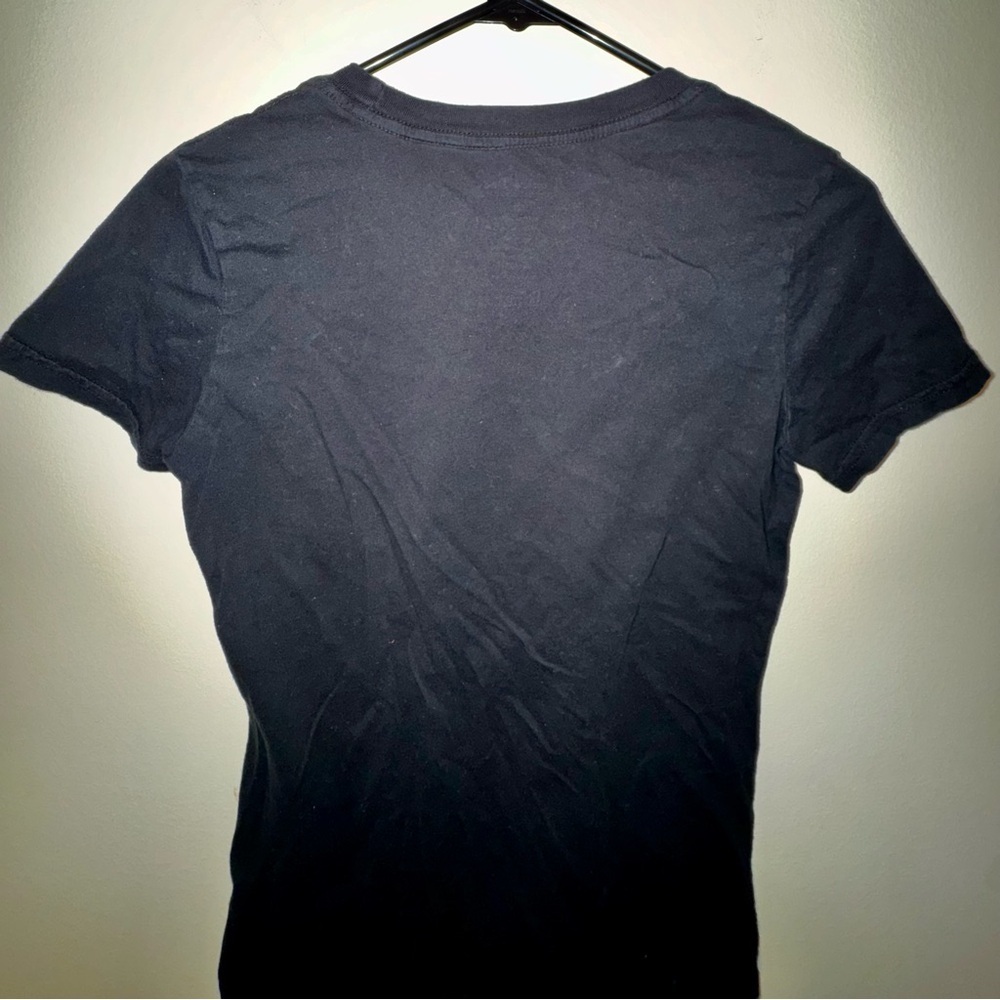 Vintage Y2K Lucky Brand x The Beatles Black 'LOVE' Graphic Tee - Picture 7 of 9